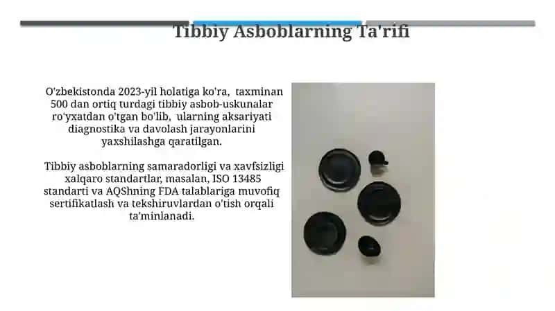 Tibbiy Asboblarning Ta'rifi 3