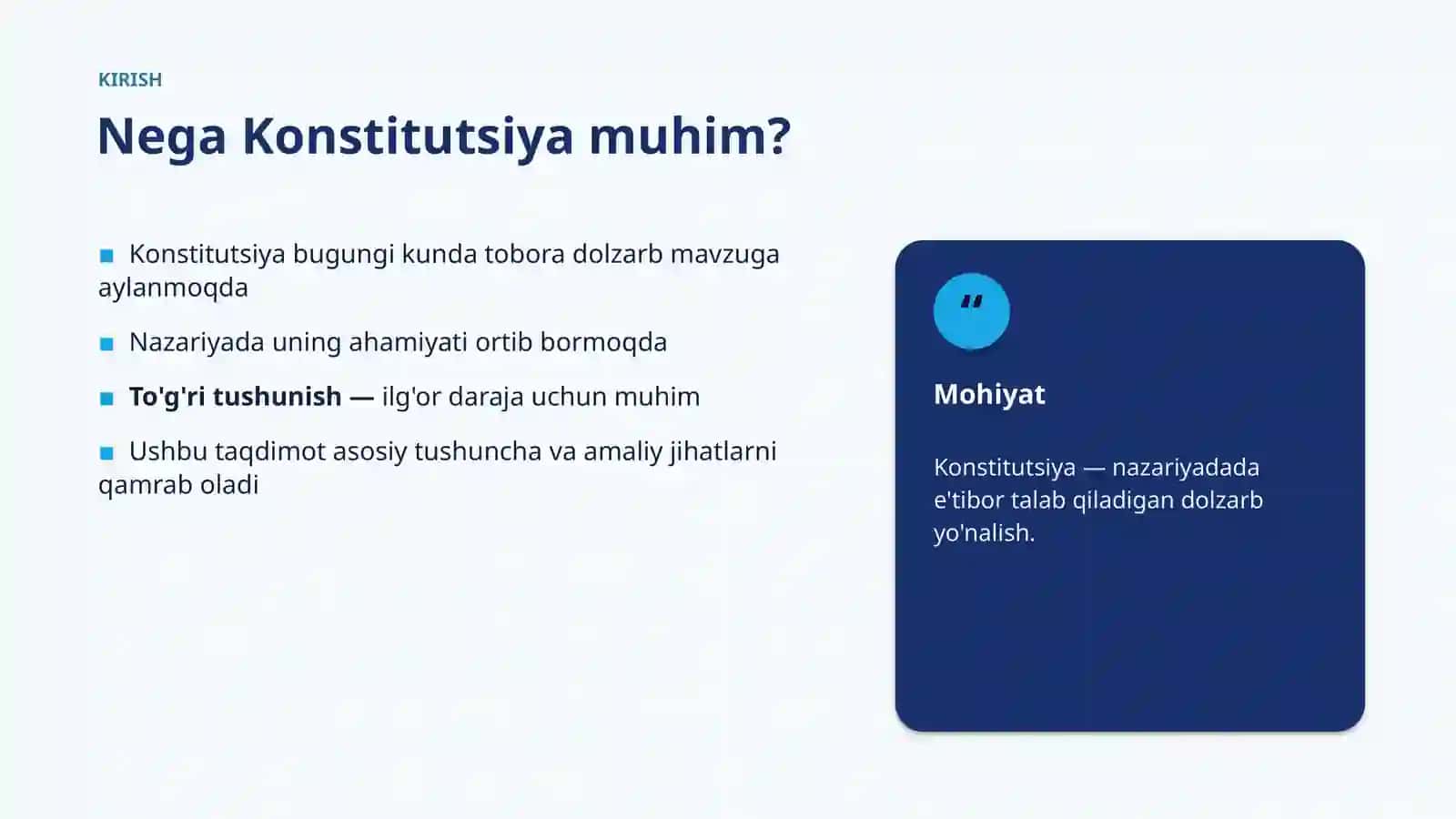 Konstitutsiya Ta'limi 3