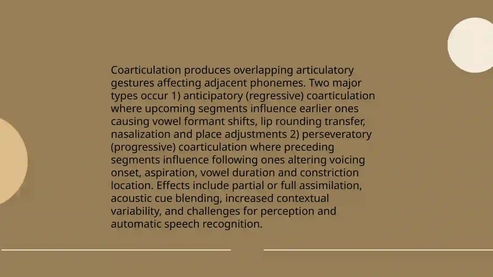Modification of Phonemes in Speech 3