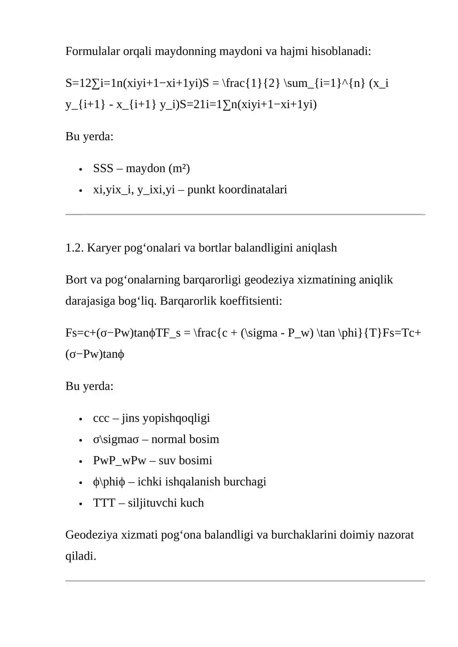 GEODEZIYA XIZMATINING VAZIFALARI 3