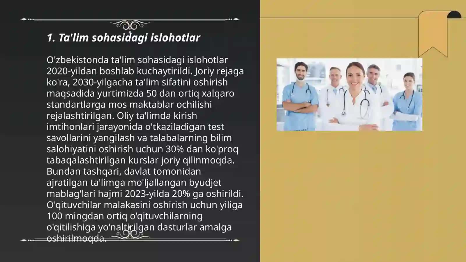 Ta'lim sohasidagi islohotlar 3