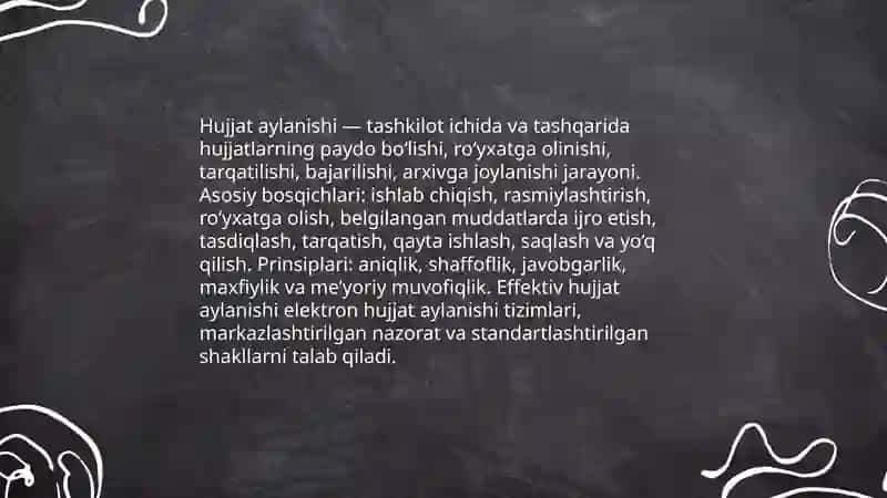 Hujjat aylanishi 3