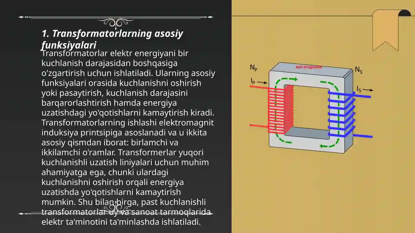 Transformator turlari 3