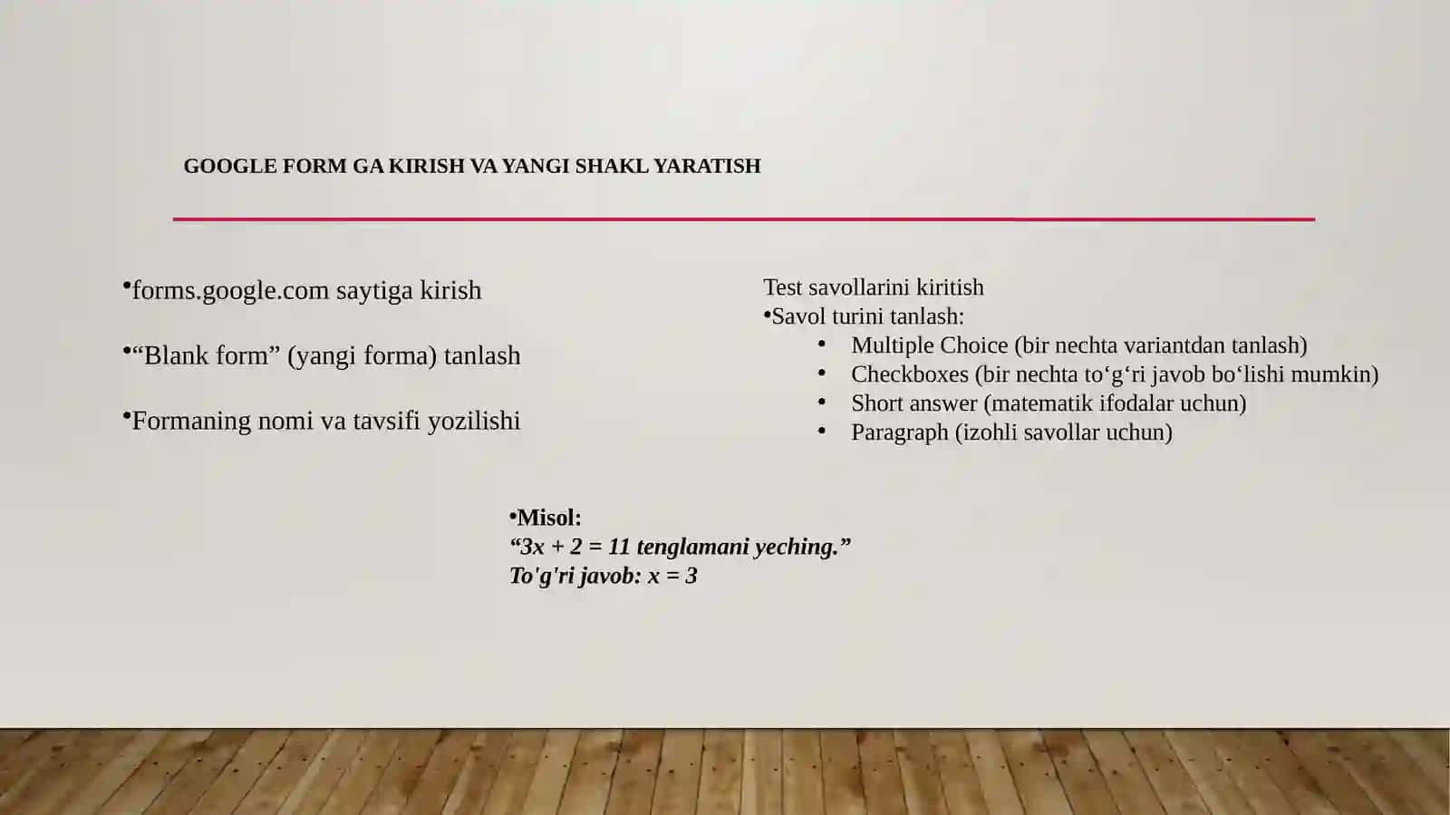 GoogleFormdamatematikatestinitayyorlash 3