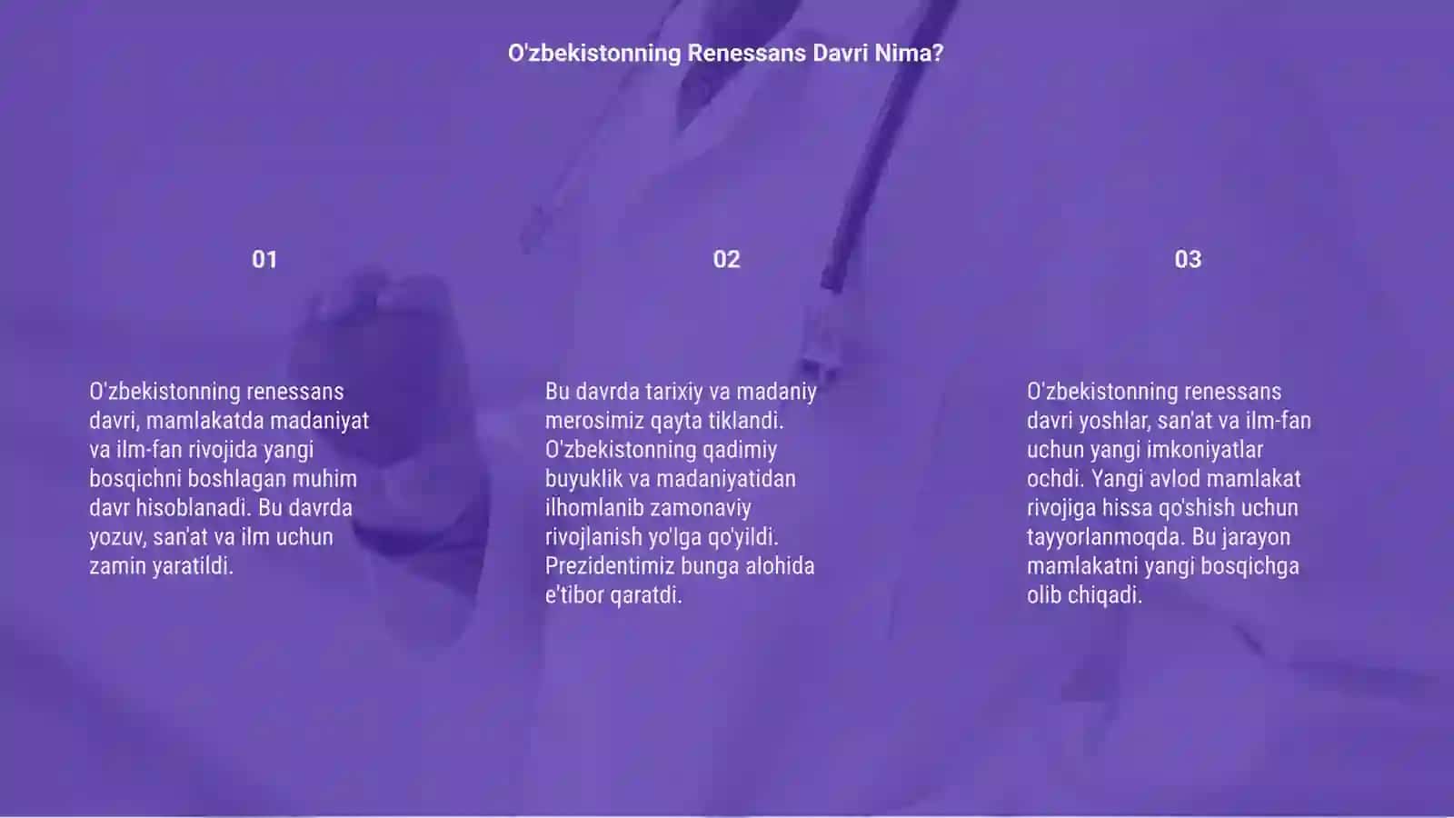 O'zbekistonning renessans davri 3