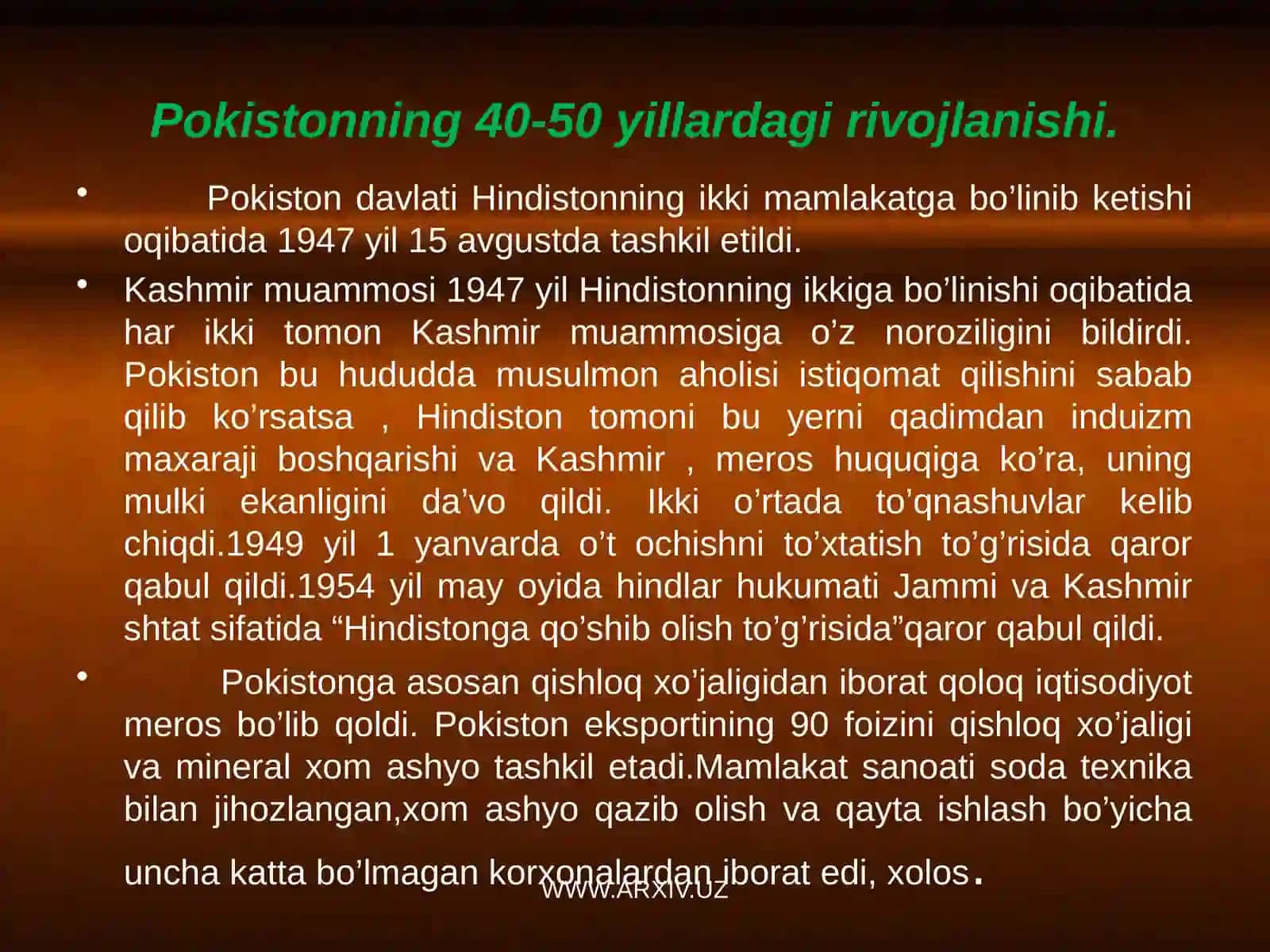 Pokiston va Afgʻoniston 3