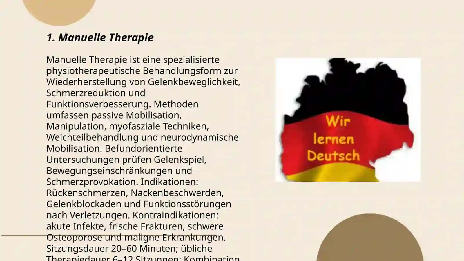 Manuelle Therapie 3