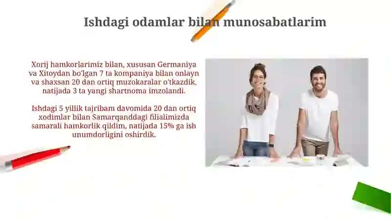 Mening Kasbim 3