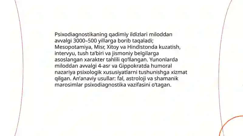 Psixodiagnostika tarixi 3