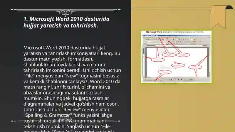 MS Office 2010 dasturlar paketi 3