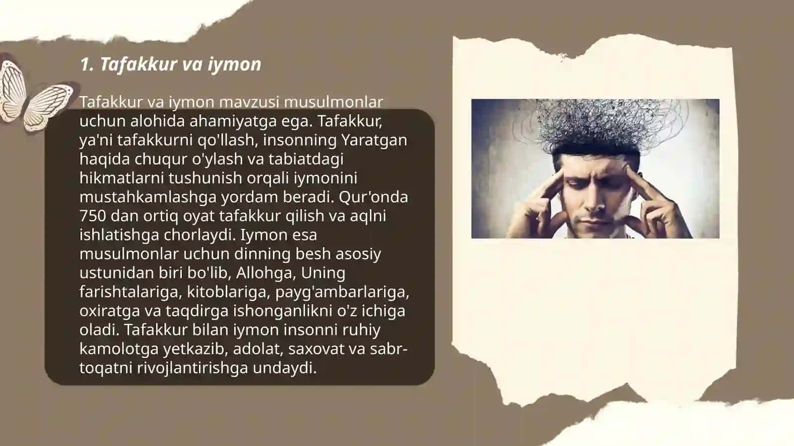 Tafakkur va iymon 3