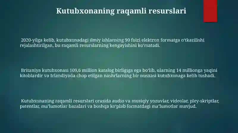 Buyuk Britaniya kutubxonasi 3