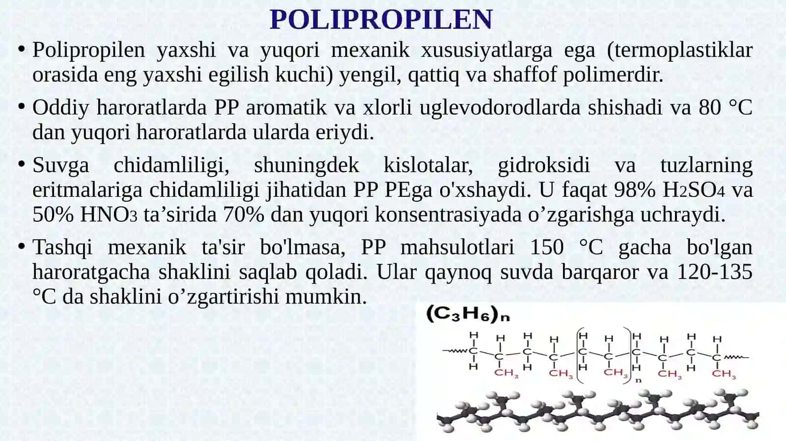 ASOSIY SINTETIK POLİMERLAR 3