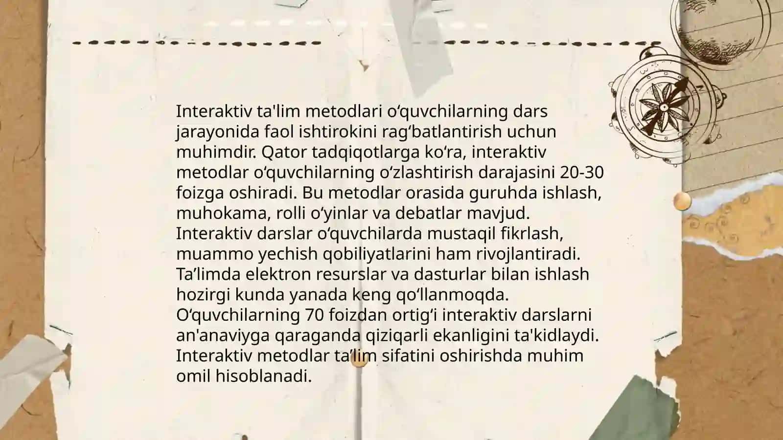 Interaktiv ta'lim metodlari 3