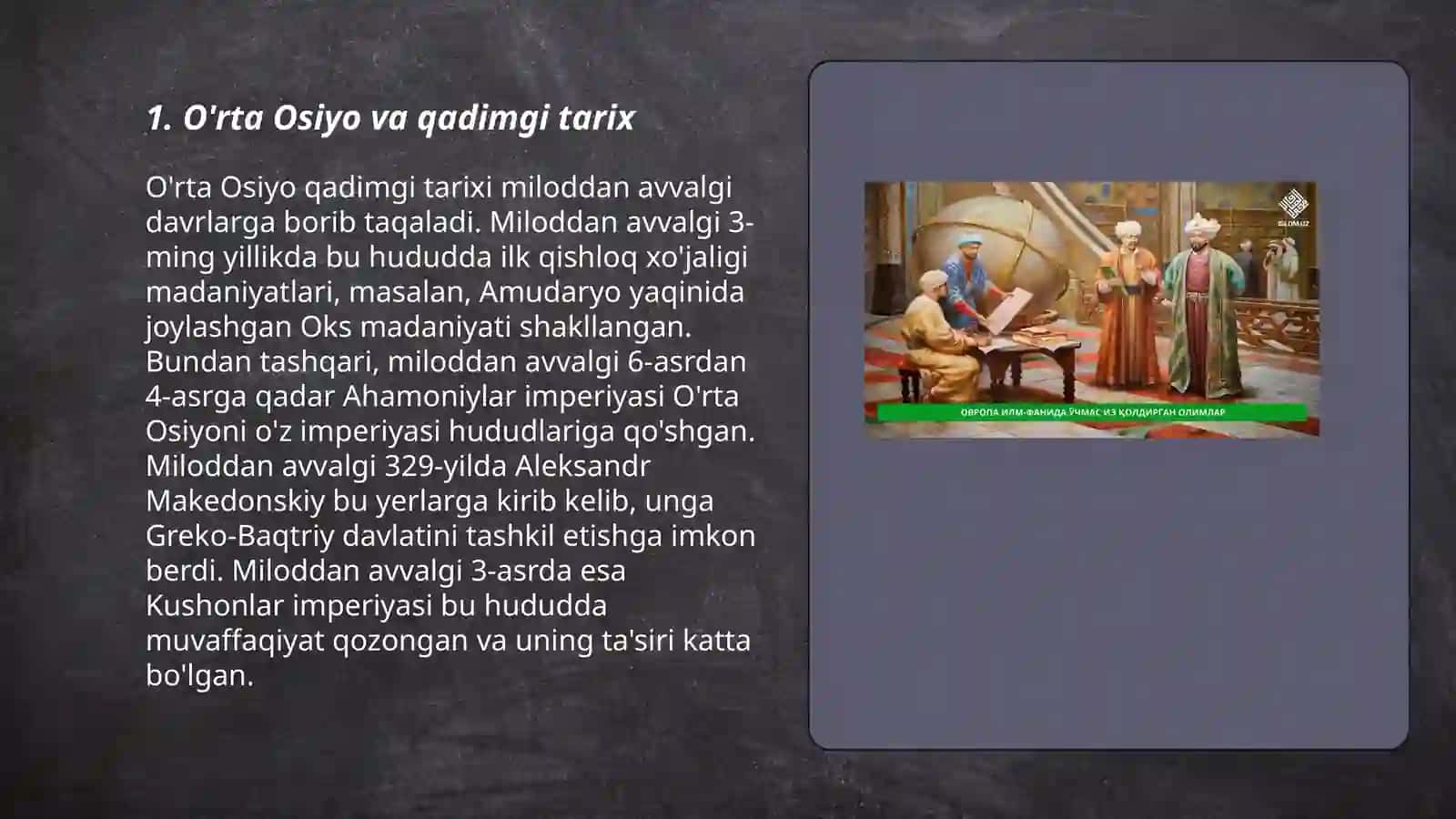 Tarix darajasi 3