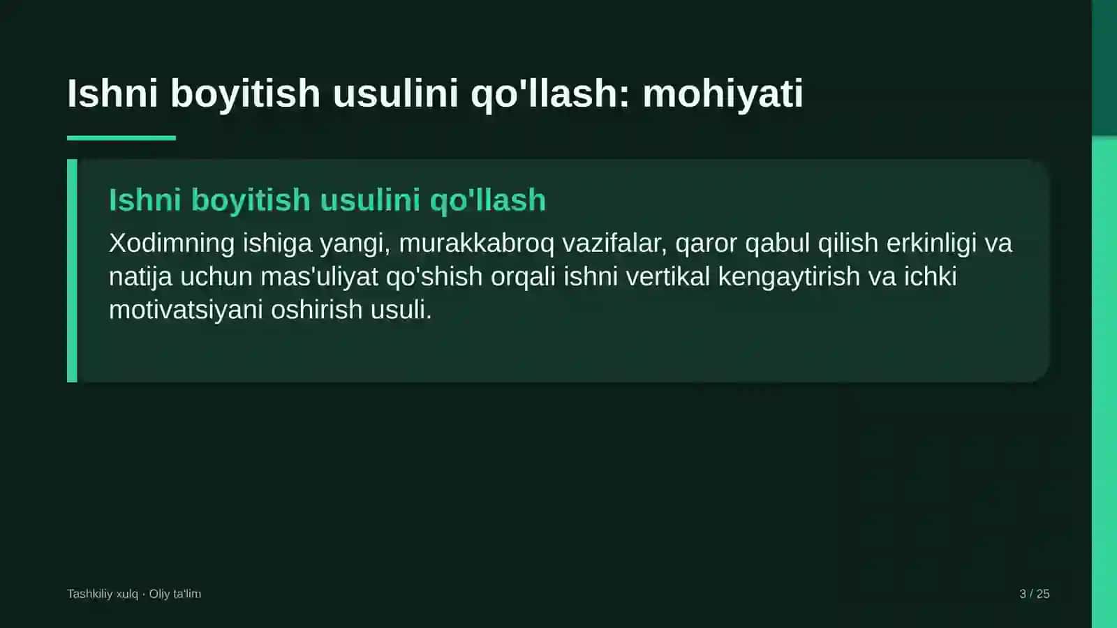 vodorod energetikasida ishni boyitish usulini qo'llash 7995 3