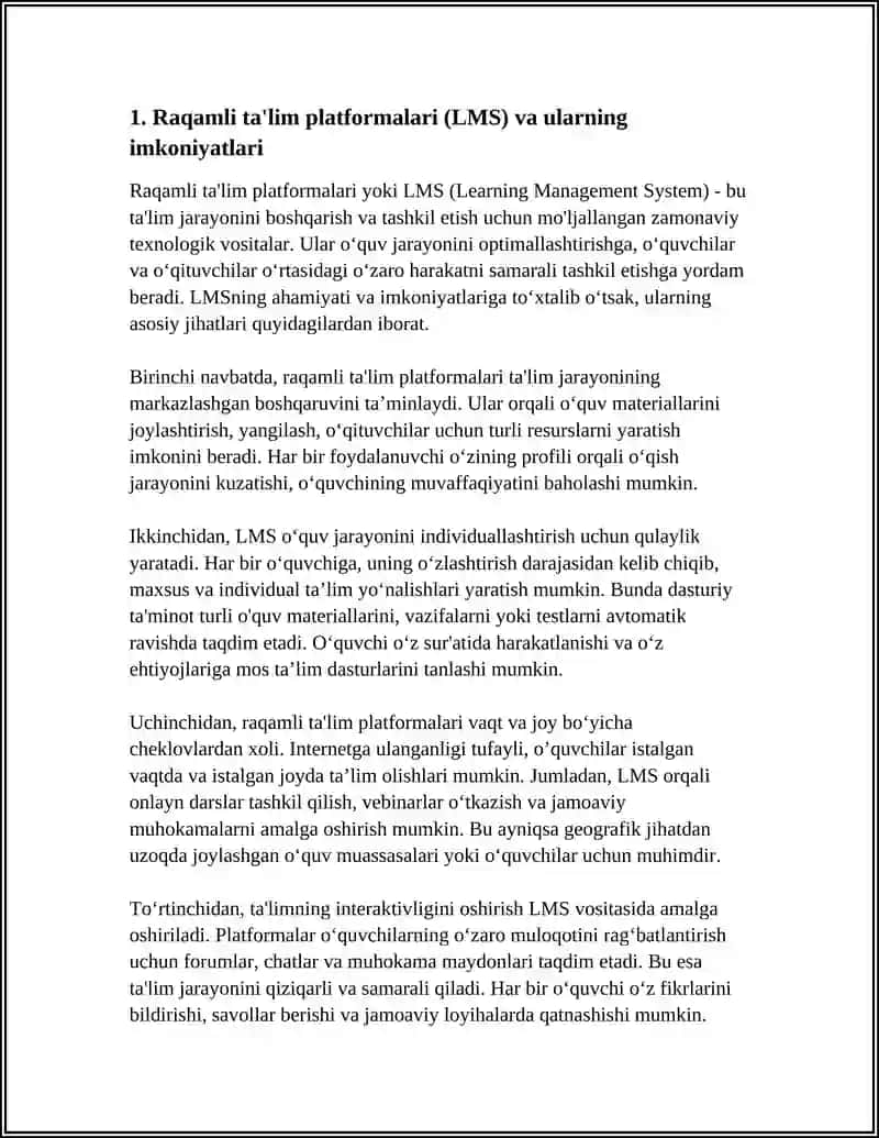 Raqamli ta'lim platformalari (LMS) 3