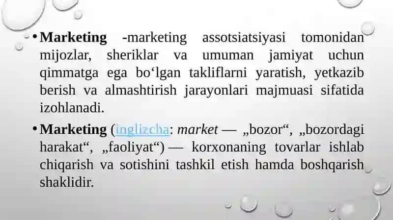 BIZNESDA STRATEGIK MARKETING: SEGMENTATSIYA, POZITSIYALASH VA MAQSADLI BOZORNI TANLASH 3