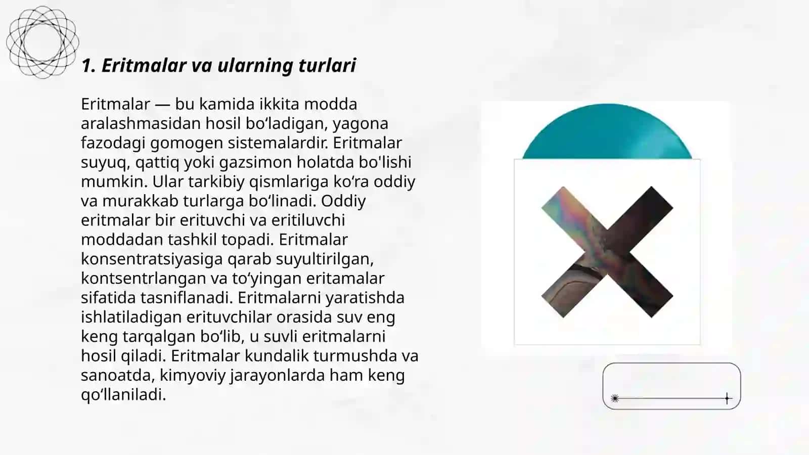 Ideal va real eritmalar 3