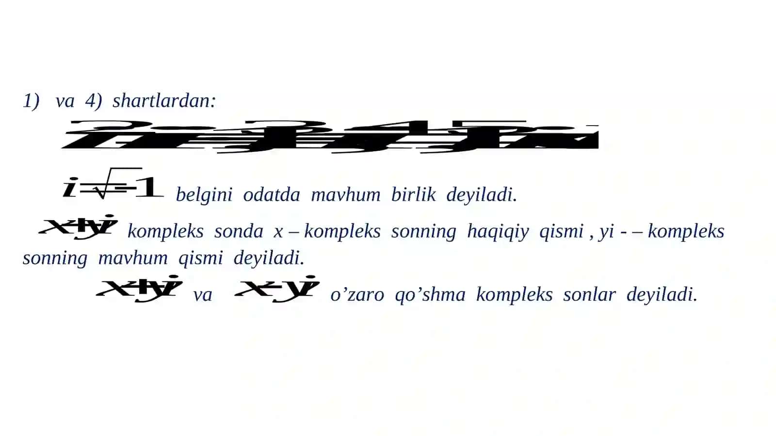 Kоmplеks sоnlаr 3