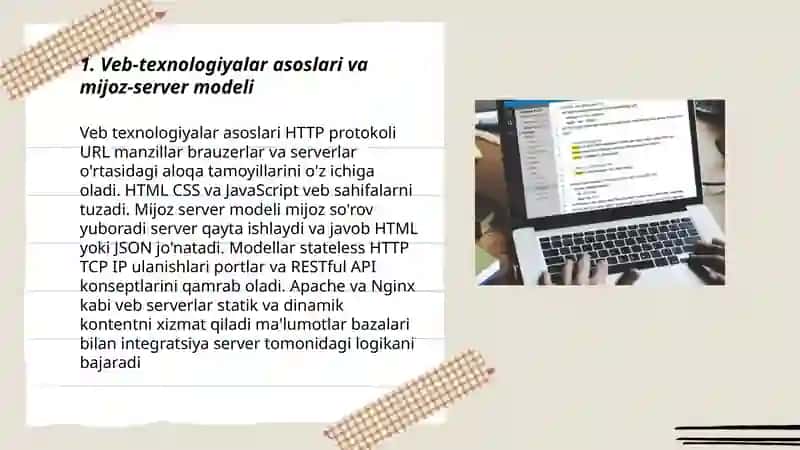 Web texnalogiyalar asoslari 3