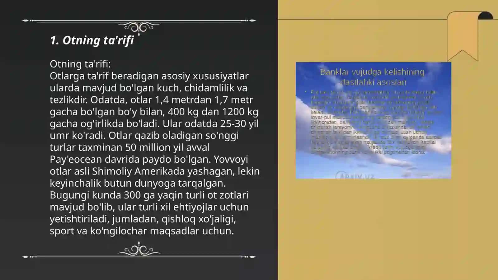 Ot va uning turlari 3