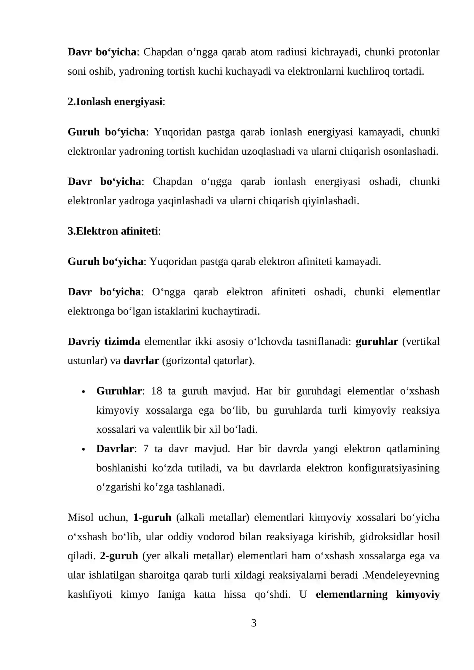 Elementlarning davriy sistemasi 3