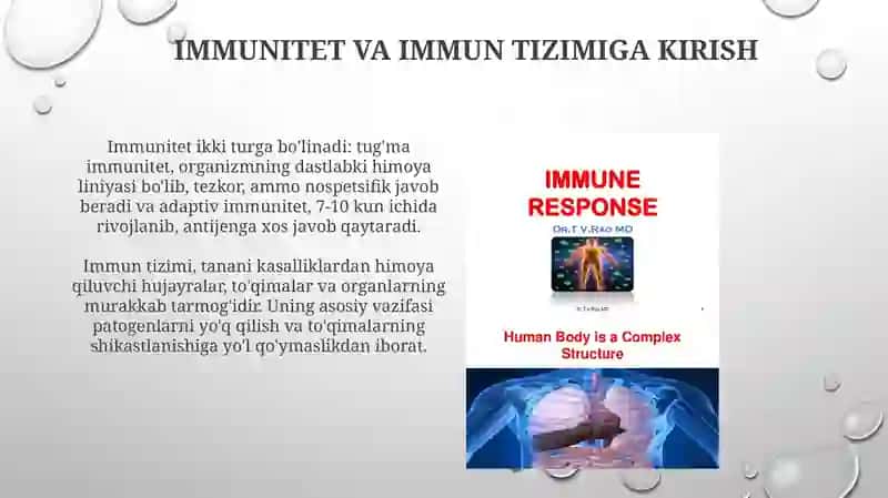 Immunitet va immun sistema 3