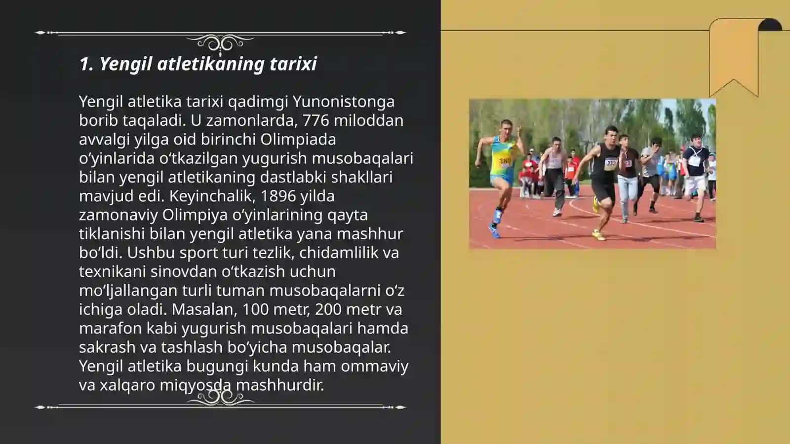 Yengil atletika va uning turlari 3