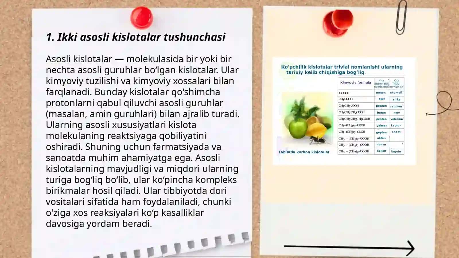 Ikki asosli kislotalar 3