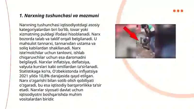 Narxning tushunchasi va mazmuni 3