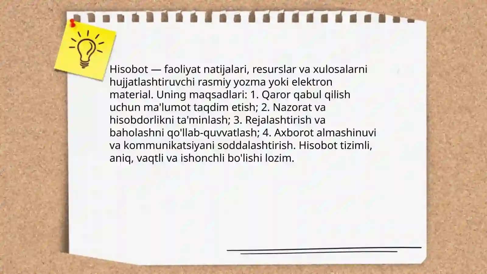 Hisobot 3