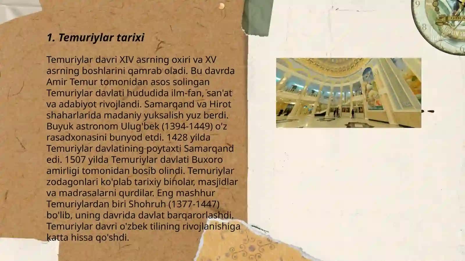 Temuriylar tarixi 3