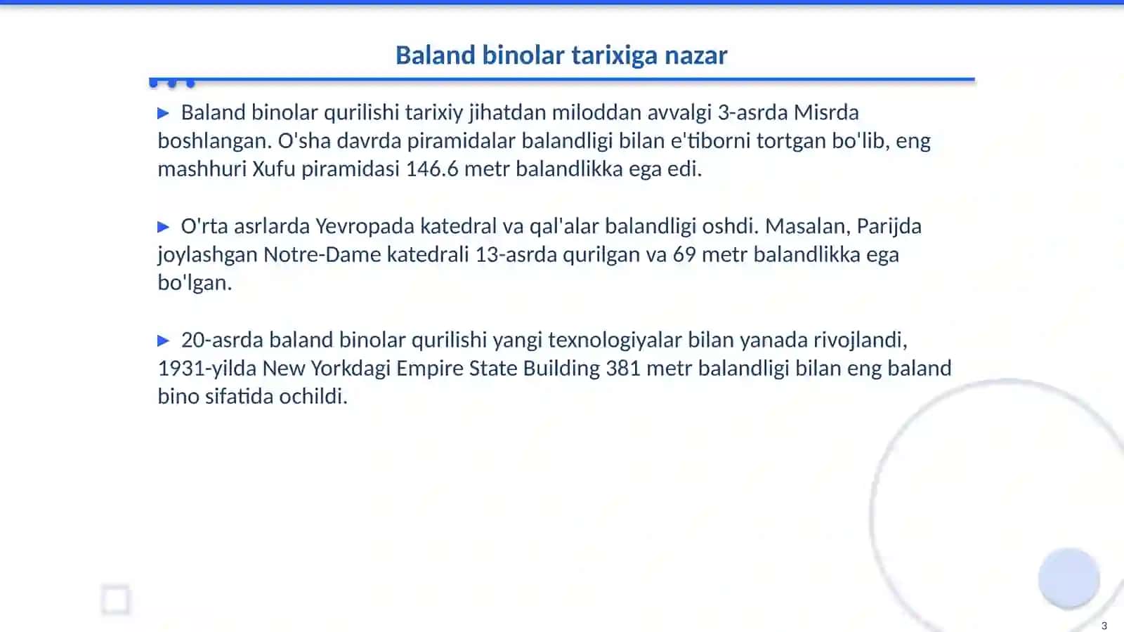 Baland binolar qurulishi 3
