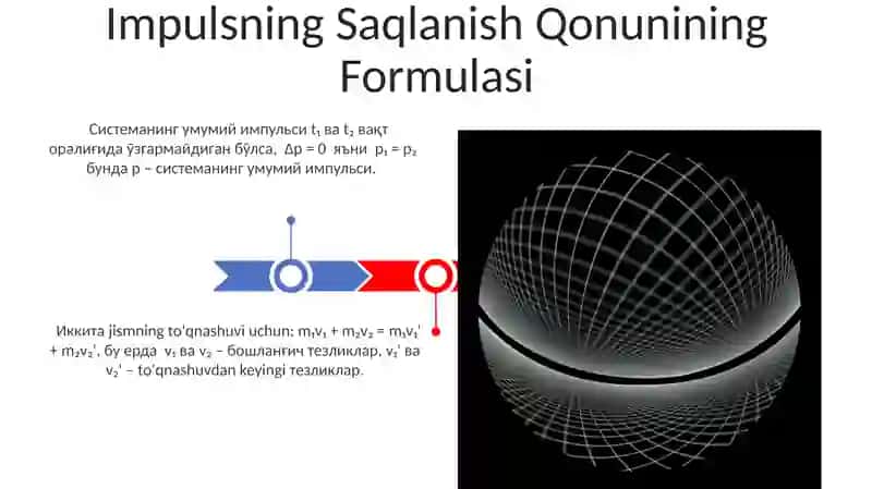 Impulsni saqlanish qonuni 3