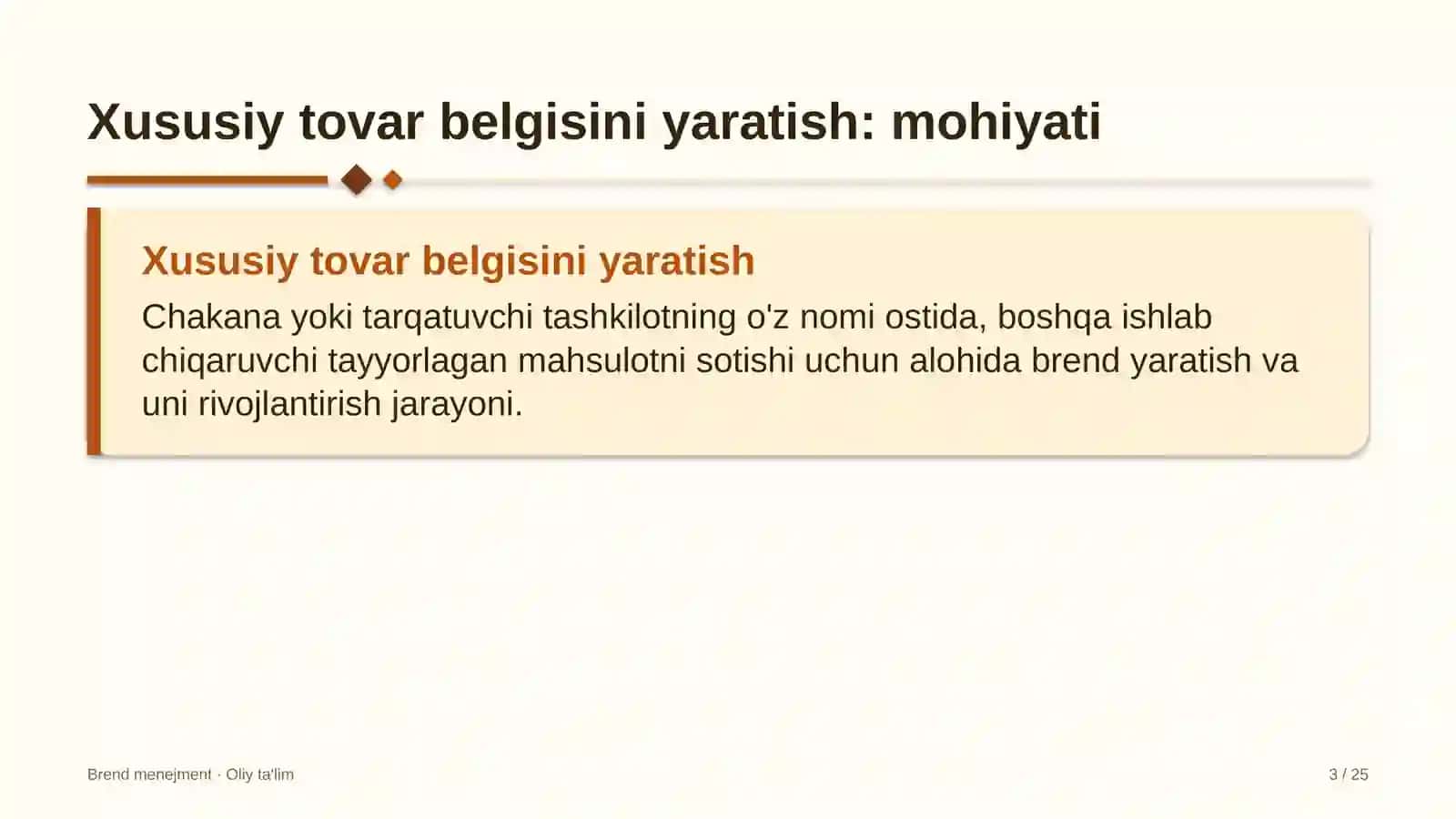 Tizim integratorlarida xususiy tovar belgisini yaratish 3