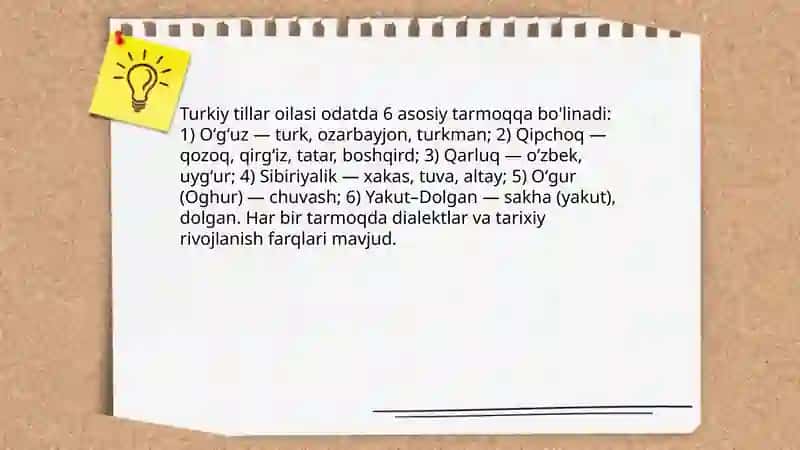 Turkiy tillar oilasi 3