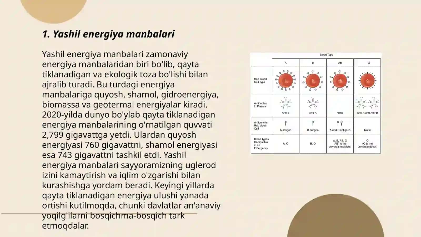 Yashil energiya manbalari 3