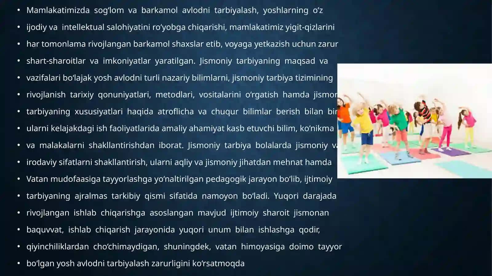 Bolalar jismoniy tarbiya nazariyasi va texnologiyalari fanining metodologik ilmiy nazariy psixologo-pedagogika asoslari 3