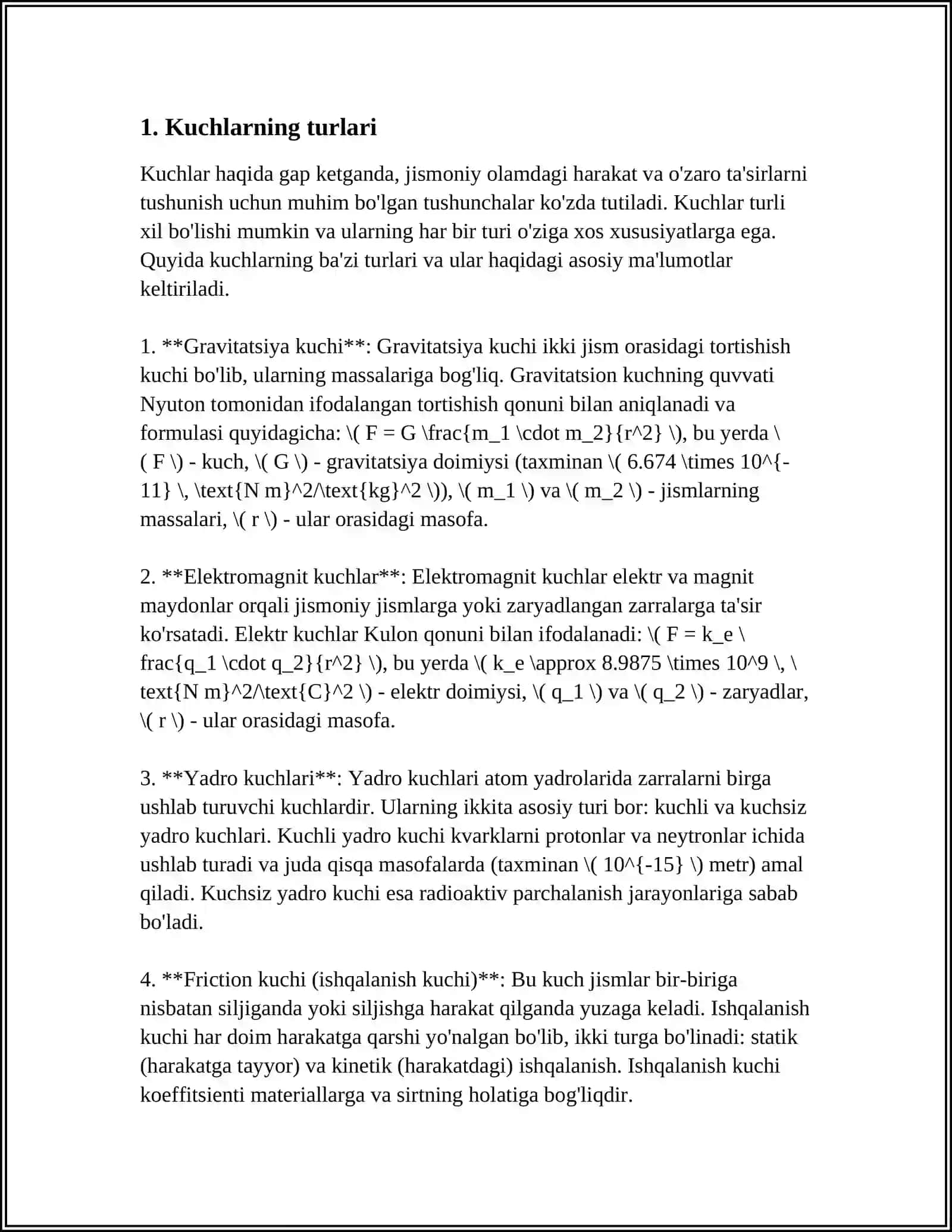 STATIKA ELEMENTLARI 3