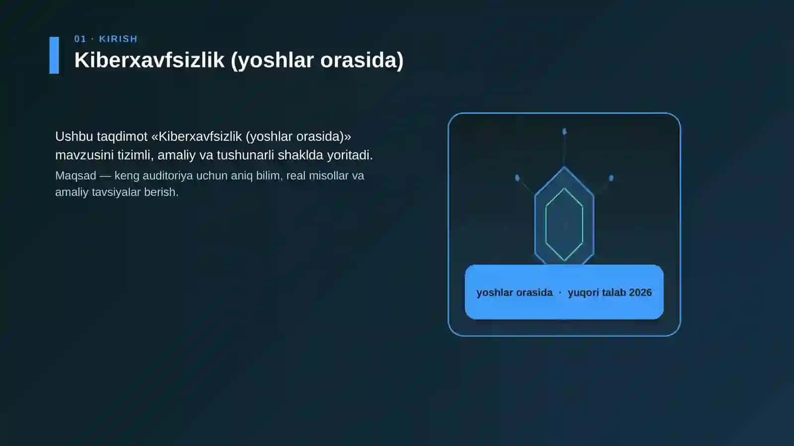 Kiberxavfsizlik (yoshlar orasida) 3