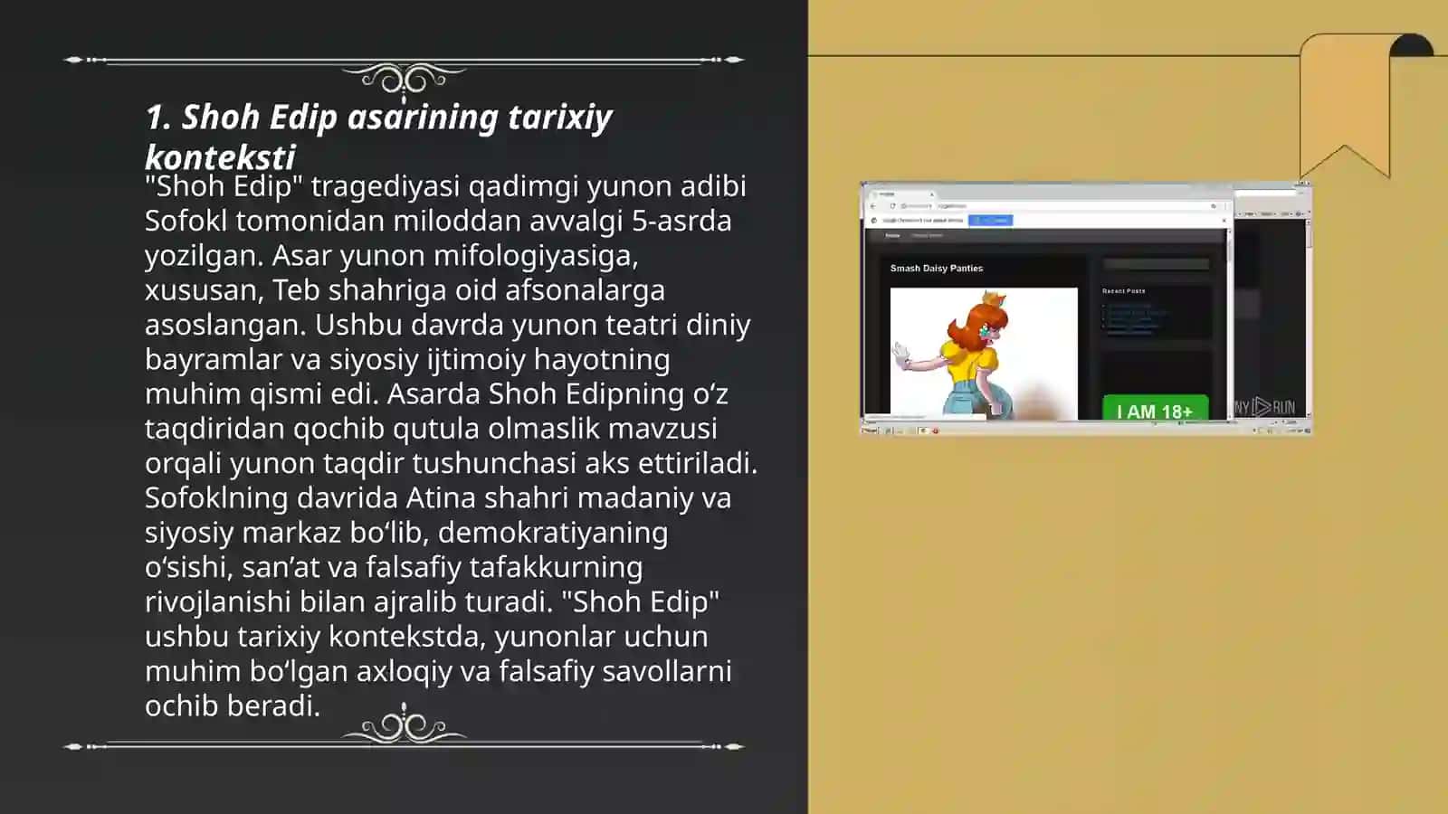 Shoh Edip asari tahlili 3