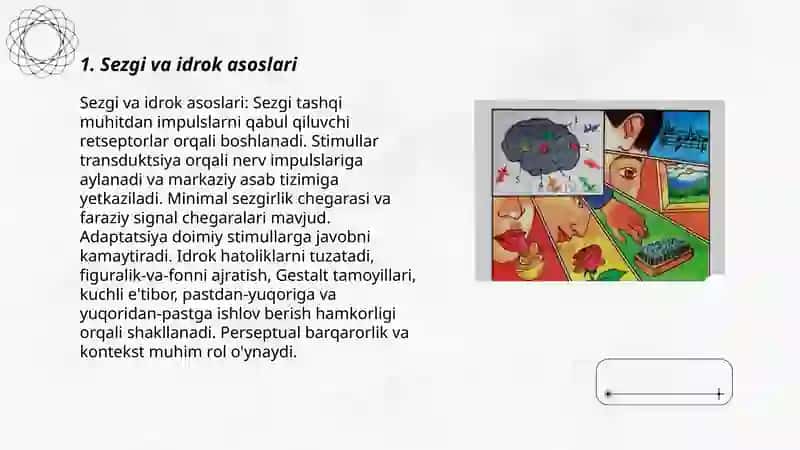 Sezgi va idrok 3