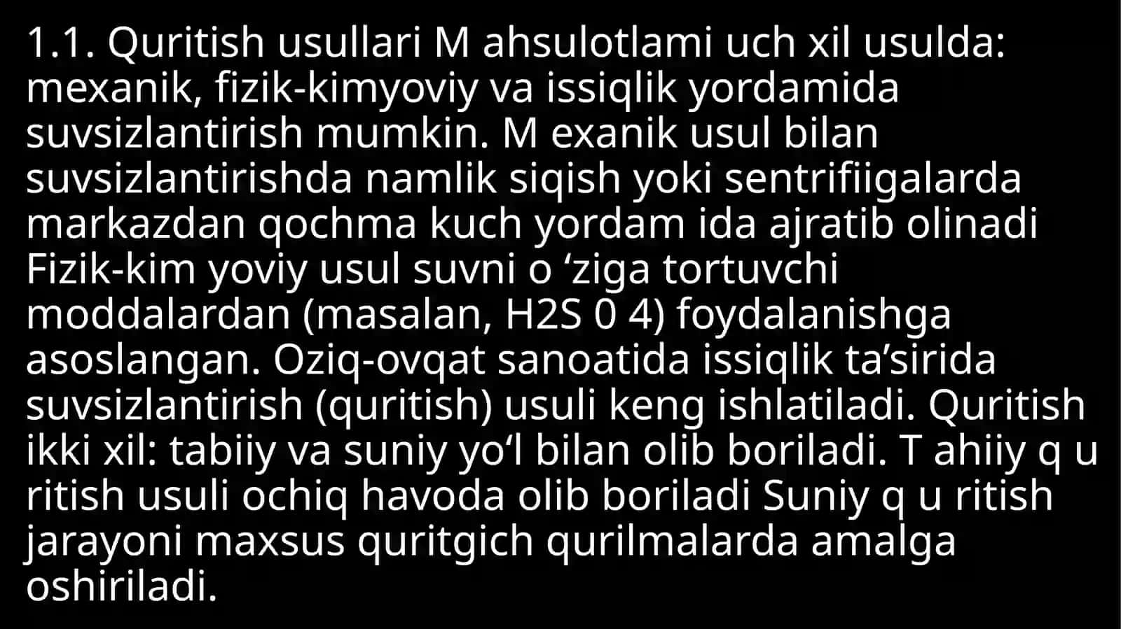 Quritish Uskunalarining Tuzilishi 3