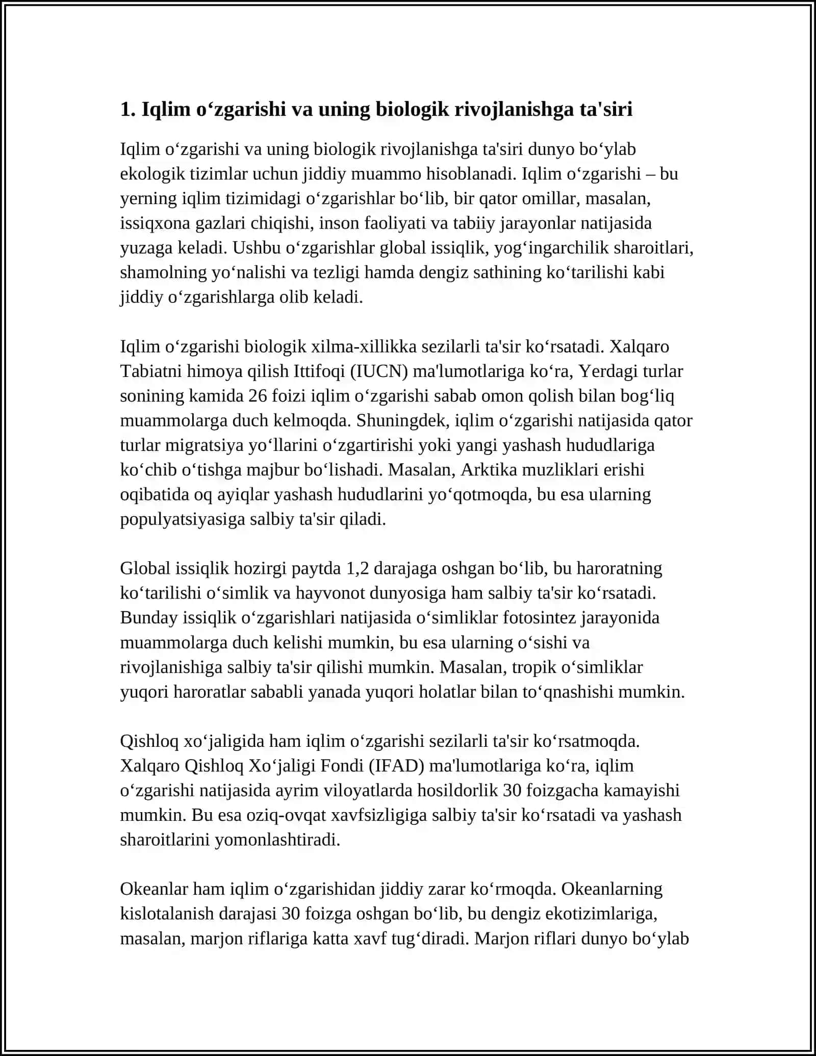 BOLA RIVOJLANISHIDA MUHITNING TA'SIRI 3