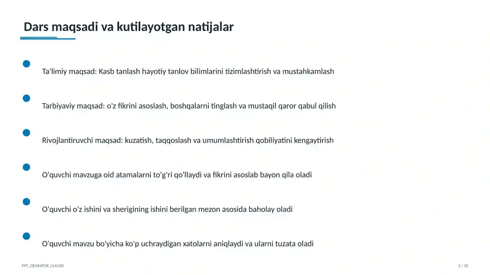 Kasb tanlash hayotiy tanlov (9-sinf) 3