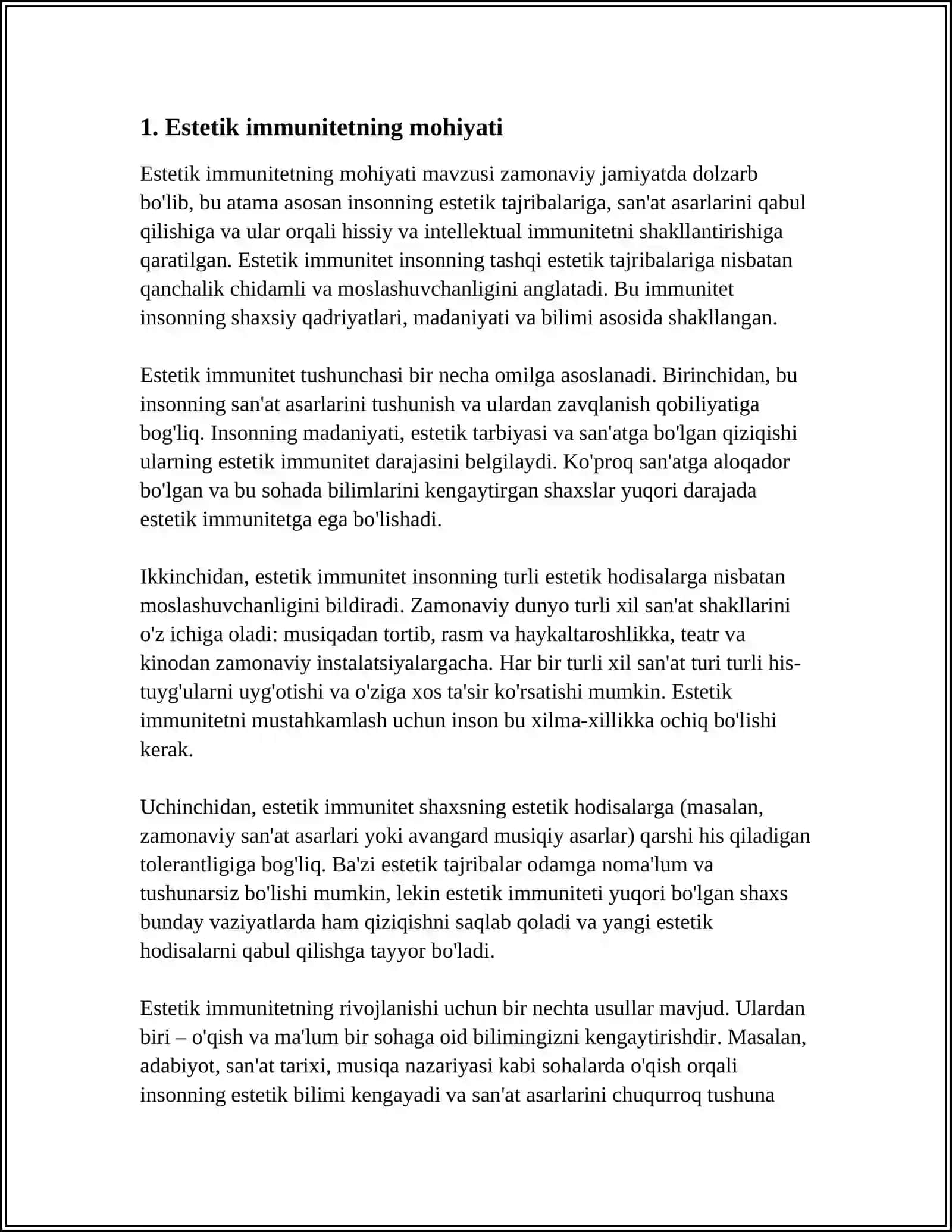 ESTETIK IMUNITET 3