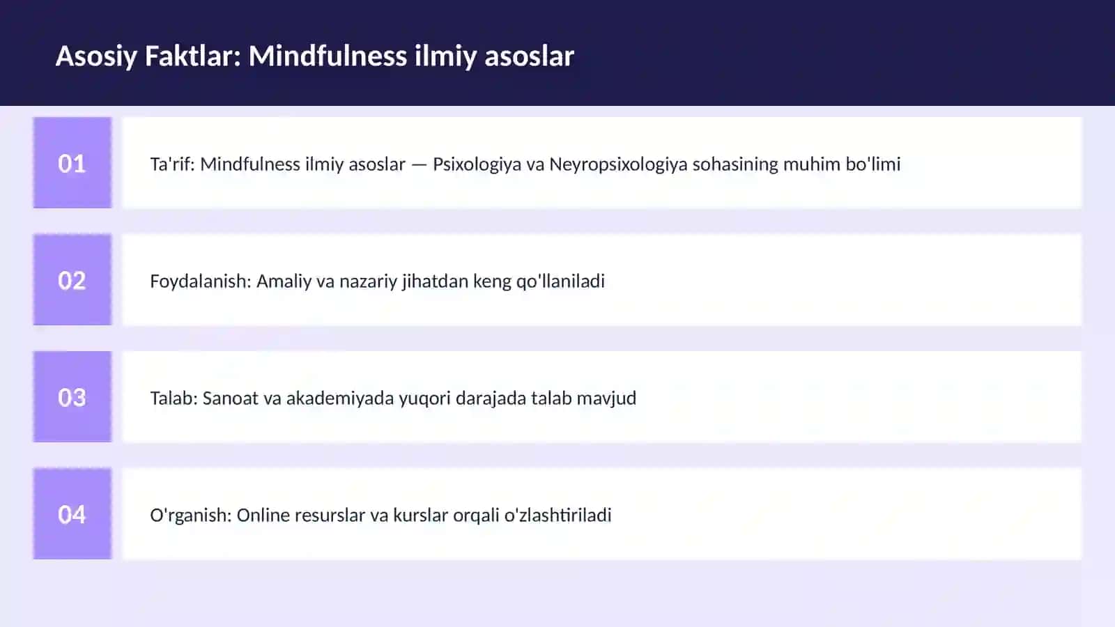 Mindfulness ilmiy asoslar 3
