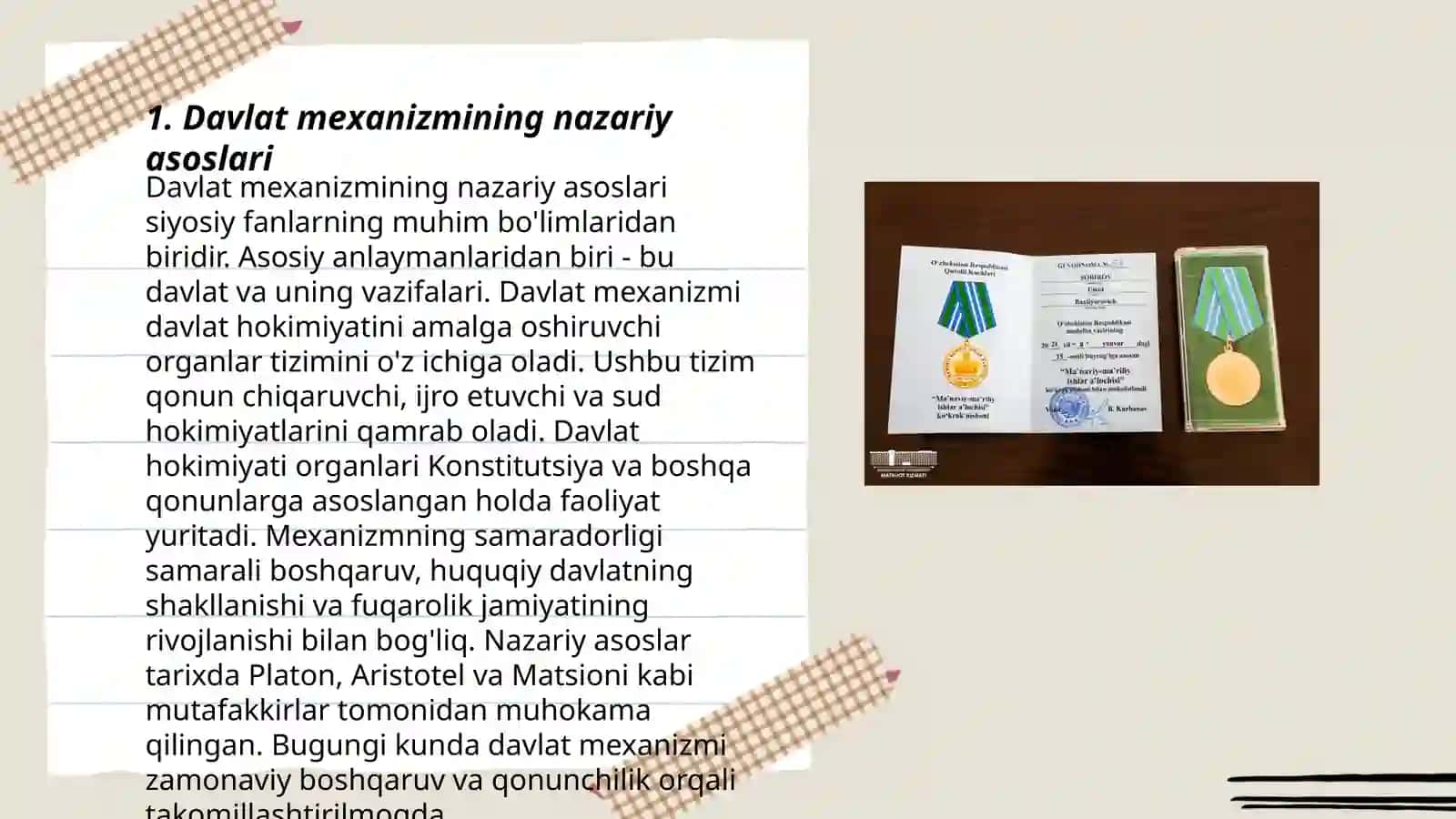 Davlat mexanizmi 3