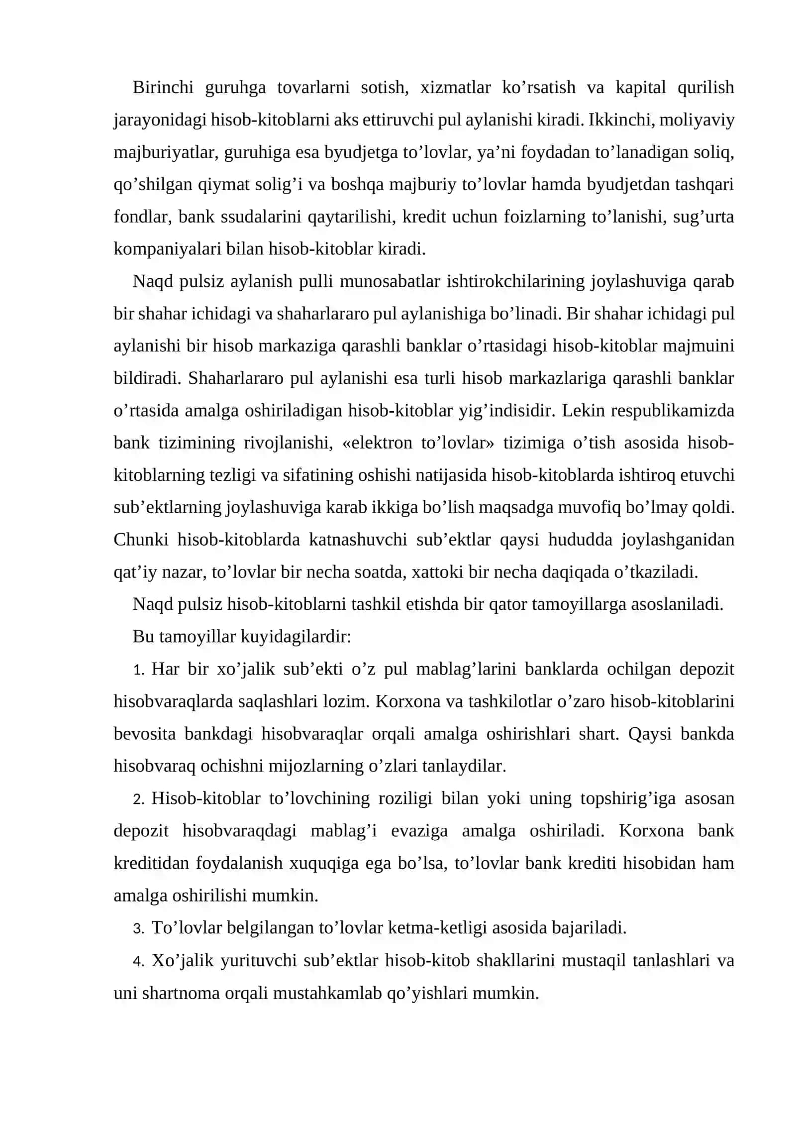 To’lov talabnomalari bilan hisob-kitoblar hisobi 3